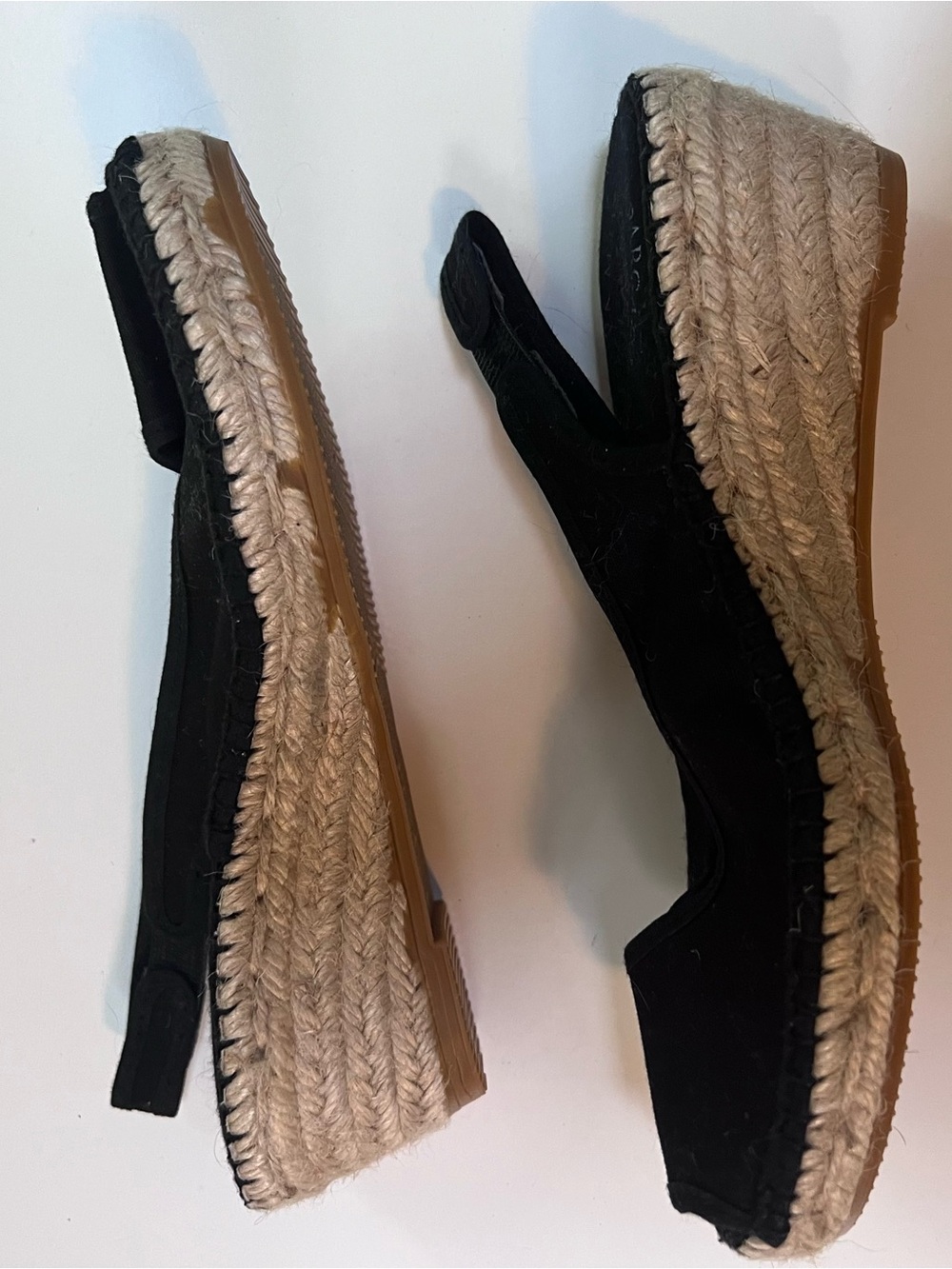 NWT La Manual Alpargatera Sling Back Open Toe Espadrilles Size 35 Made In Spain